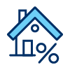 Icon illustration of a house