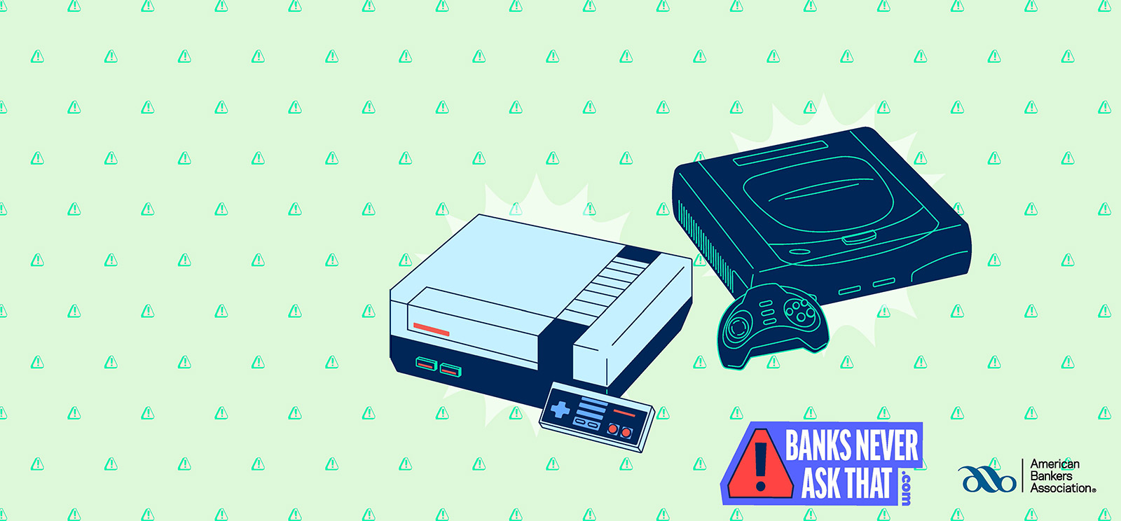 Sketch of Nintento and Sega game consoles.