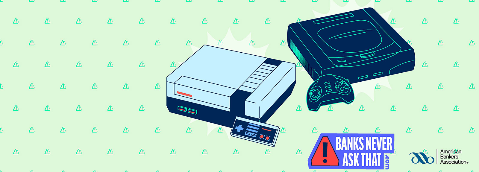 Sketch of Nintento and Sega game consoles.